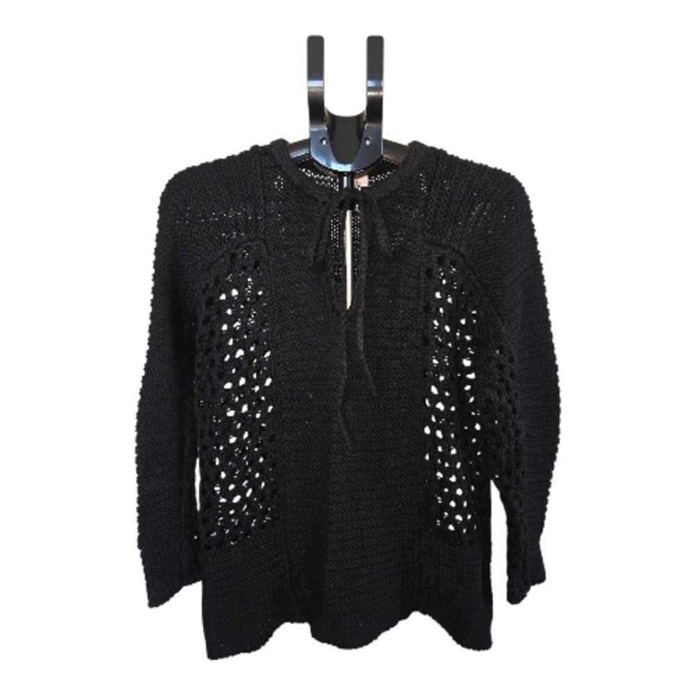 CAbi #6411 Black Beachcomber Sweater - New In Bag